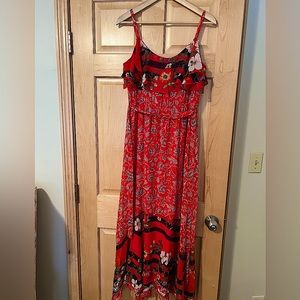 One September (Anthropologie) Floral Maxi Dress